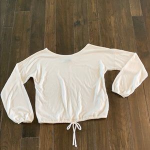 Abercrombie Lightweight Tie Waist Sweater